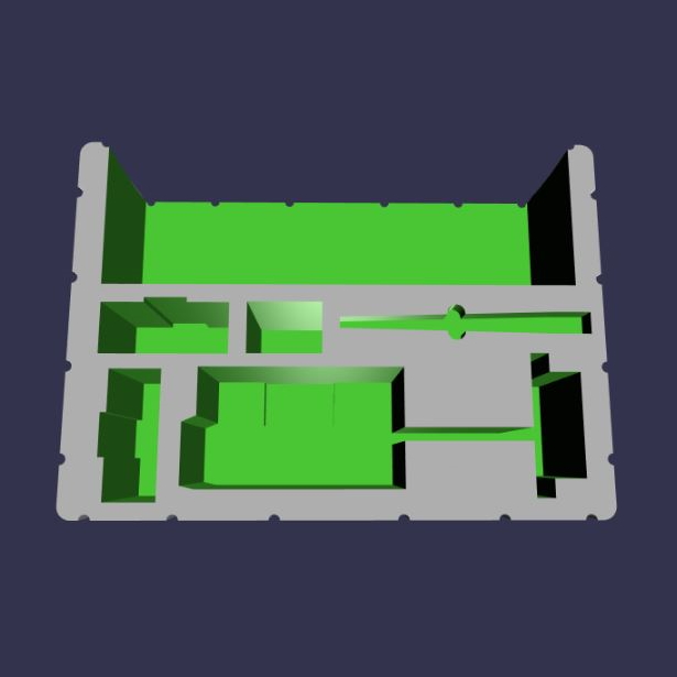 3D Top View